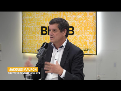 Jacques Mauron, Directeur général, Groupe E - null - carac - TV Suisse en direct et en replay