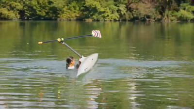 Rudern - Trainingsformen: Kentern und wiedereinsteigen